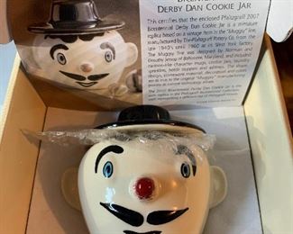 Mini Pfaltzgraff Bicentennial Derby Dan Cookie Jar