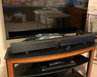 Television/ TV Stand/ Sound Bar