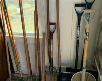 Assorted Yard Tools