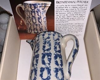 Mini Pfaltzgraff Bicentennial Pitcher