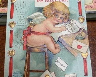 Old Valentines Post Cards