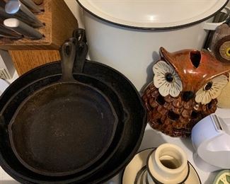 Cast Iron Pans