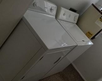 Washing machine & electric dryer