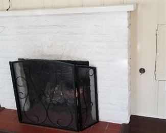 Gas fireplace insert with remote