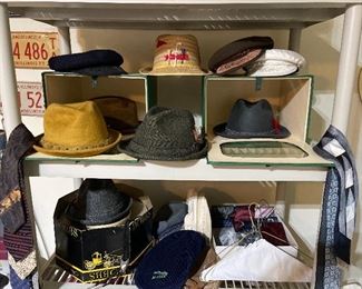 Vintage men’s hats.