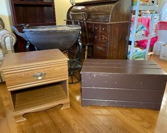 Night Stand and Toy Chest.