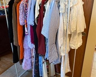 A century or more of woman’s, men’s and children’s vintage clothing.