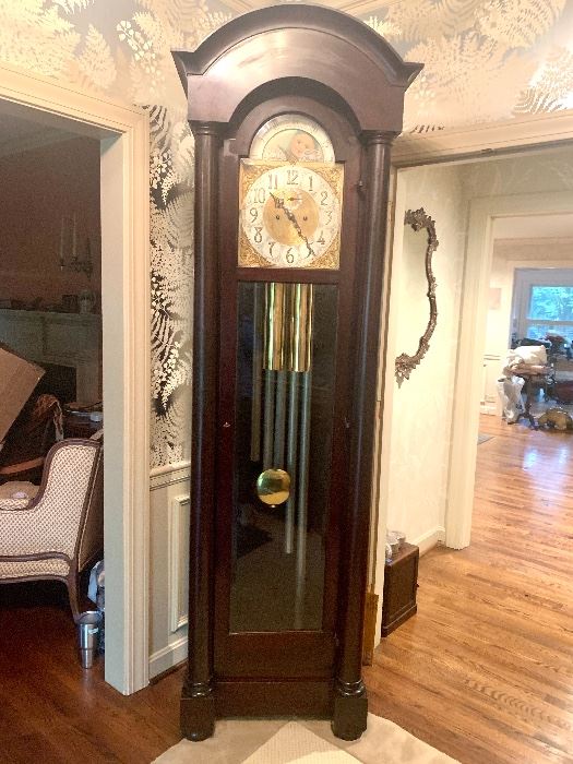 Rare Early 20th Century 5 Tube Herschede Tall Case Clock with Chimes...in Working Condition!!!