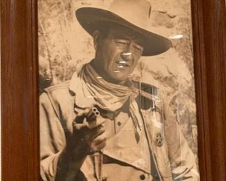 Vintage Framed John Wayne