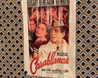 Vintage Casablanca Poster