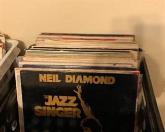 3 Crates of Vintage Albums