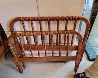 Vintage Headboard and Footboard twin bed