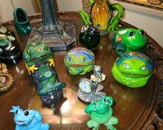 Frog Figurine Collection
