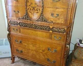 Antique Carved Dresser