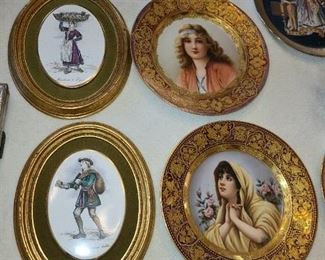 Antique Plates (Royal Vienna/Ackerman & Fritz)