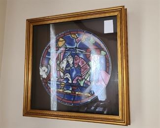 Framed Collector's Plate