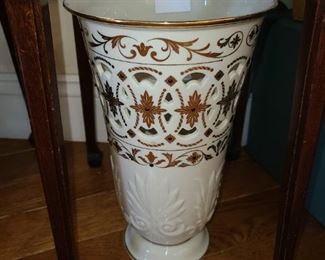 Lenox Millennium Collection Vase With Box 