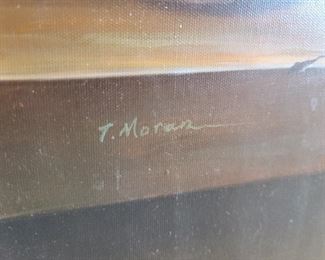 Painting (Signed By T.Moran)