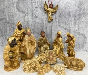 Vintage Nativity Figures
