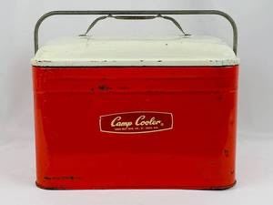 Vintage "Kwik-Way MFG Co." Camp Cooler