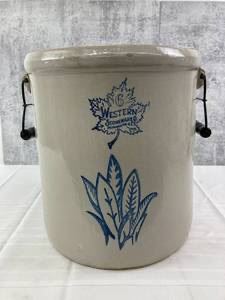 Vintage Western Stoneware Crock