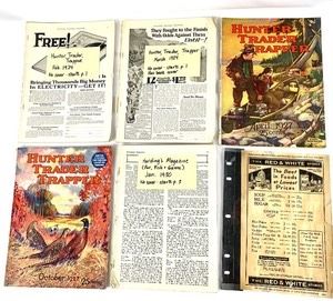 1924 & 1927 Hunter Trapper Trader magazines
