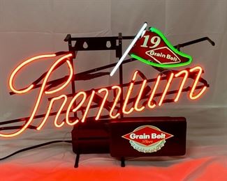 Grain Belt Premium Neon Sign - Bar sign- Works!