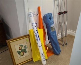 Crutches: $6, chair:$4