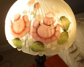 REVERSE PAINTED LAMP