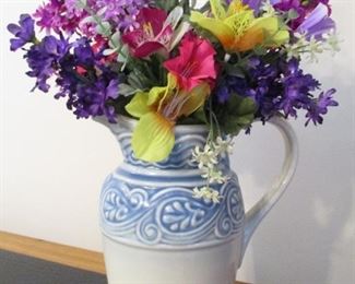 EWER AND FLOWERS