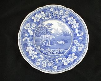 BLUE AND WHITE PLATE