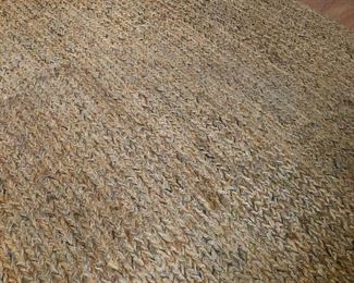 Jute rug.