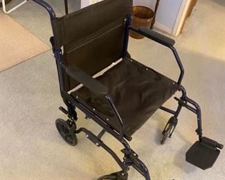 Wheelchair
Good condition.
Seat measures 21” wide.