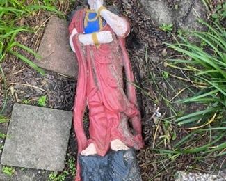 Huge Concrete Statue
Good condition, no visible cracks or chips.
53” tall.
EXTREMELY HEAVY! This will take 2-3 strong men to move. 
Must be able to move and load yourself.