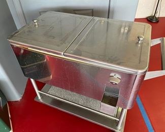 80 qt. Stainless Steel Patio Cooler granite base	42 x 26 x 34	HxWxD
