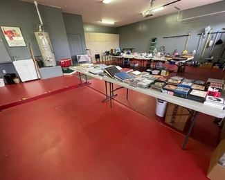 Many small items only available at live sale Friday 12/17  & Saturday 12/18 9am to 2pm.