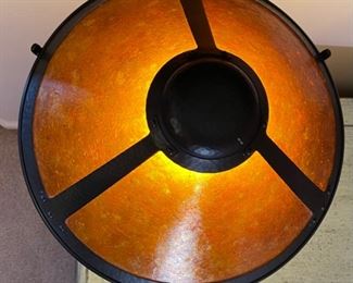 Mica Lamp Co. 008 Small Copper Trumpet Table Lamp	16in H x 14.5in Diameter	
