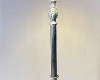 Single Metal Column Lamp	34in H x 10in Diameter	
