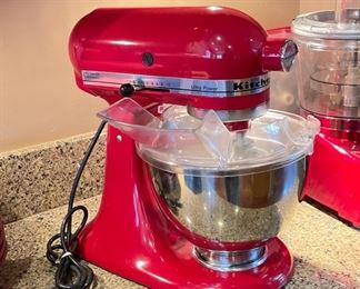 Kitchenaid Ultra Power Stand Mixer KSM90 RED	15 inches high	
