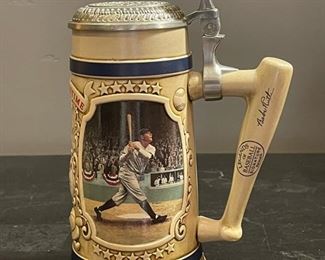 Babe Ruth The Called Shot Bradford Museum Legends Of Baseball Stein	8.75 x 5.75	
