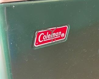 Vintage Coleman Cooler Green Color	28 x 16.5 x 16	HxWxD
