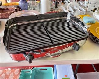 All Clad Indoor Counter-Top Electric Grill 6411 Series 1 Model Non-Stick Surface	24x16	

