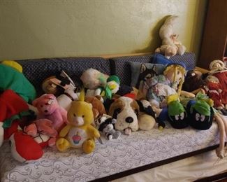 Plush - Carebears, Disney, Beanie Babies, Looney Tunes