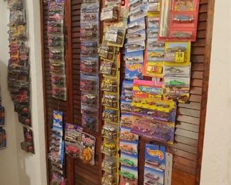 Think of Bubba describing all the ways to make Shrimp to Forrest Gump when you read this: We have cars in cases, cars on tables, cars hanging on the wall, cars in boxes, individual cars, and multi-packs, cars in totes, and cars in bowls.