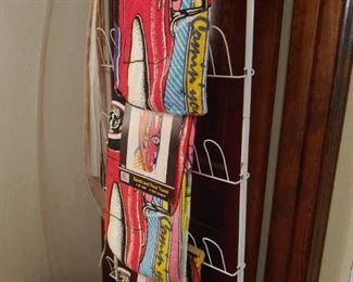 Beach towels with Corvette
