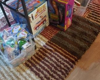 More cars, area rug