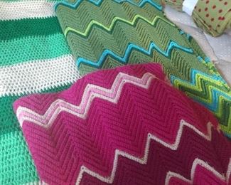 Afghans - a staple in the 70s home!