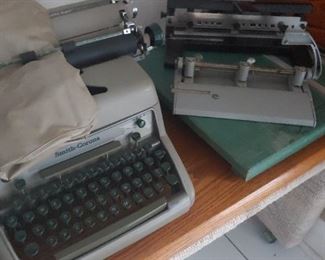 Vintage typewriter