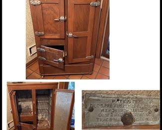 Antique ice box