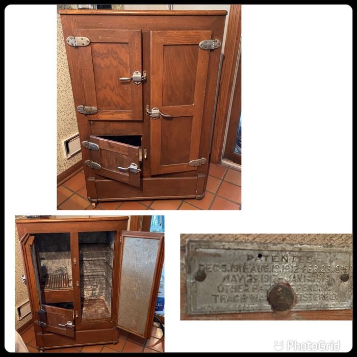 Antique ice box